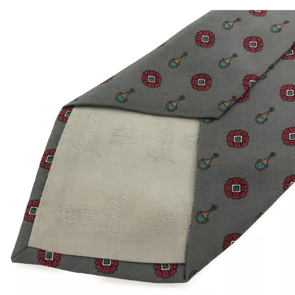 Authentic GUCCI Silk 100% Tie MultiColor - Picture 5 of 9